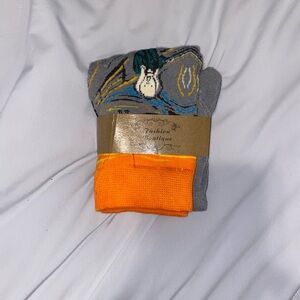 Munch’s the Scream Art Socks